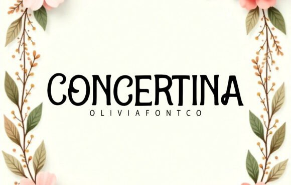 Concertina: A Playful Typographic Statement