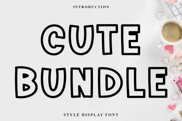 Cute Bundle: A Playful Font for Branding and Design