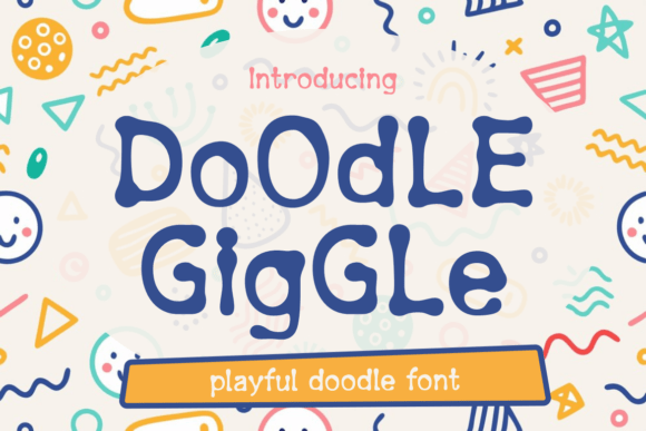 Doodle Giggle: A Playful Font for Digital Branding