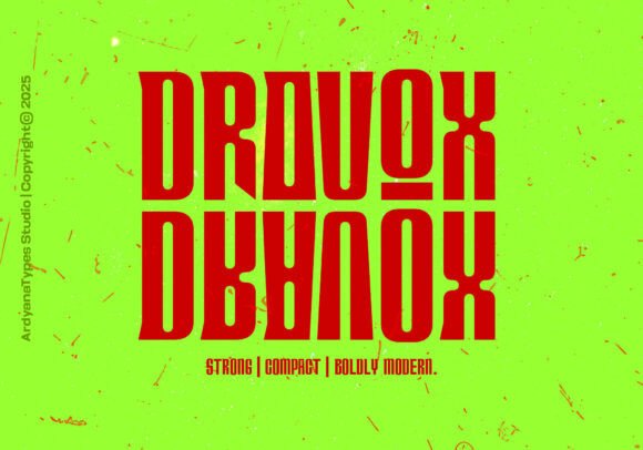 Dravox: A Web Designer’s Review of a Bold Display Typeface