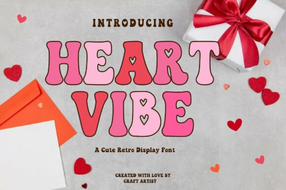 Heart Vibe: A Font That Adds Warmth and Personality to Your Brand
