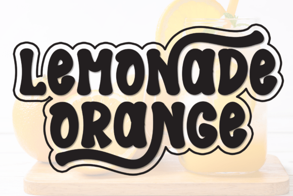 Lemonade Orange: A Display Font That Brings Playful Polish to Web Layouts