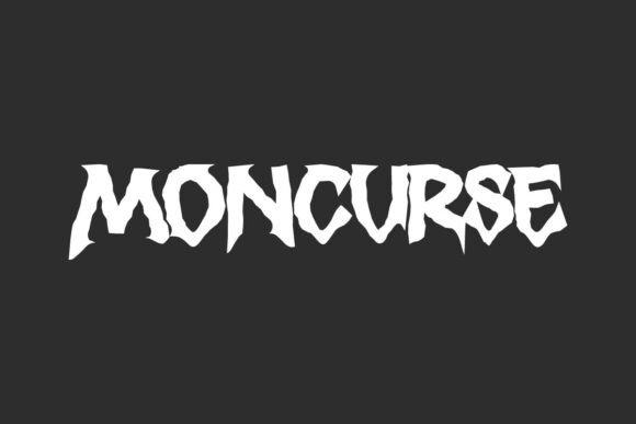 Moncurse: A Bold Display Font for Editorial Impact