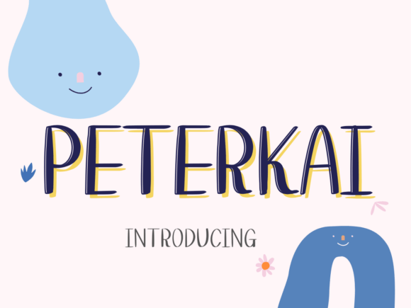 Peterkai Display Font