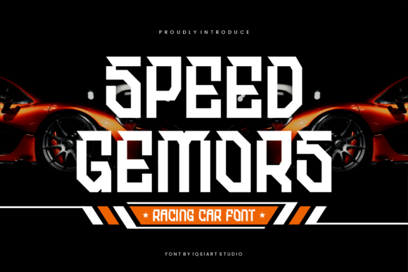 Speed Gemors: A Font That Races Into Your Design