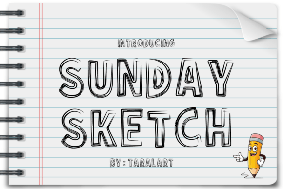 Sunday Sketch: A Modern Doodle Font for Creative Branding