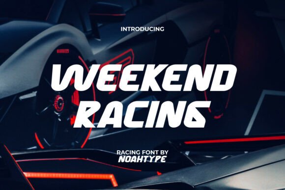 Weekend Racing Font: High-Impact Typeface for Campaigns