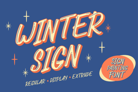 Winter Sign: A Font That Breathes Vintage Charm Into Your Creations
